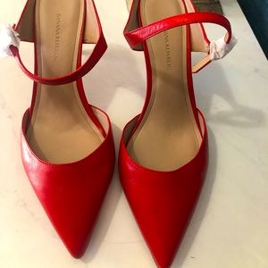 Red heels never worn!